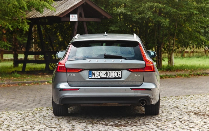 Volvo V60 cena 84700 przebieg: 114000, rok produkcji 2019 z Sierpc małe 232